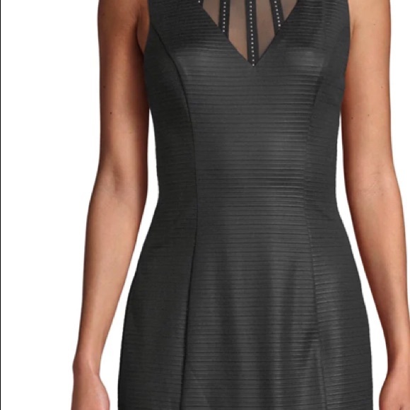 Guess ottoman ribbed mini dress 6 tall EUC - Picture 9 of 9